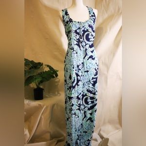 Lily Pulitzer dress xl blue green